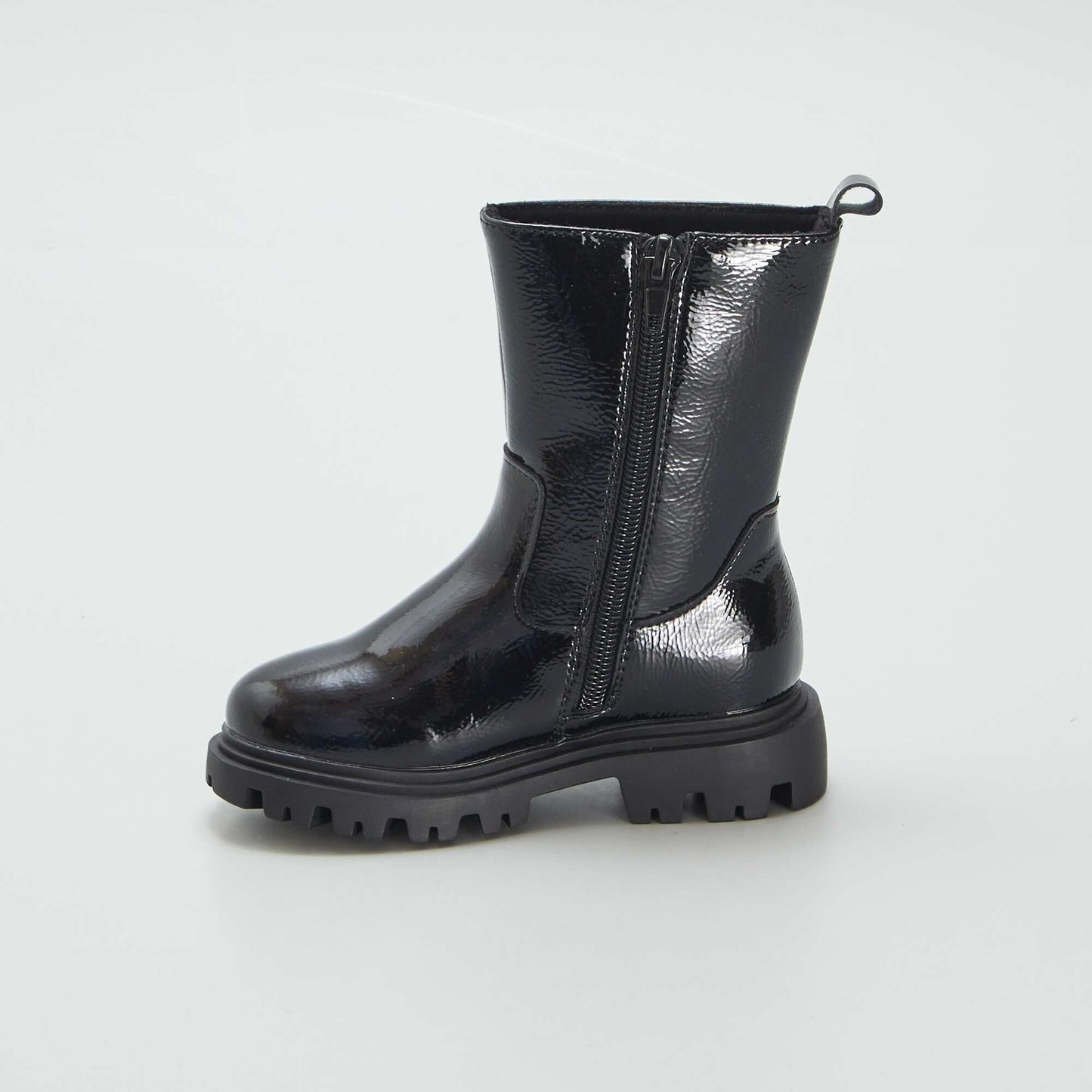 Bottines vernies noir