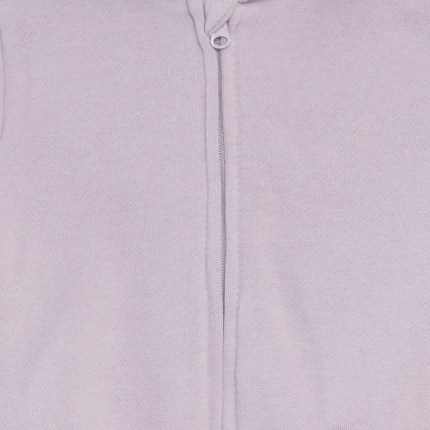 Sweat   capuche zipp  en molleton chaud Violet