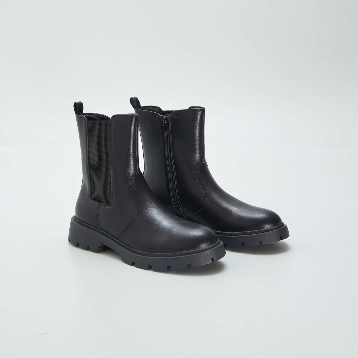 Bottines   semelle  paisse noir