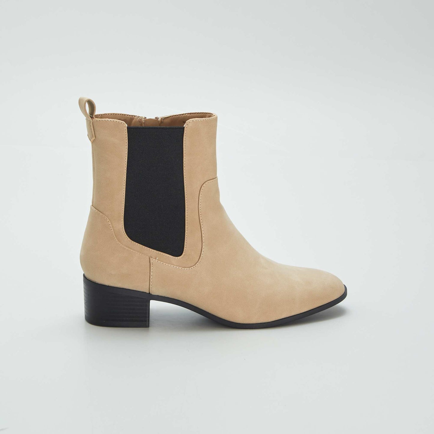 Bottines esprit western Beige