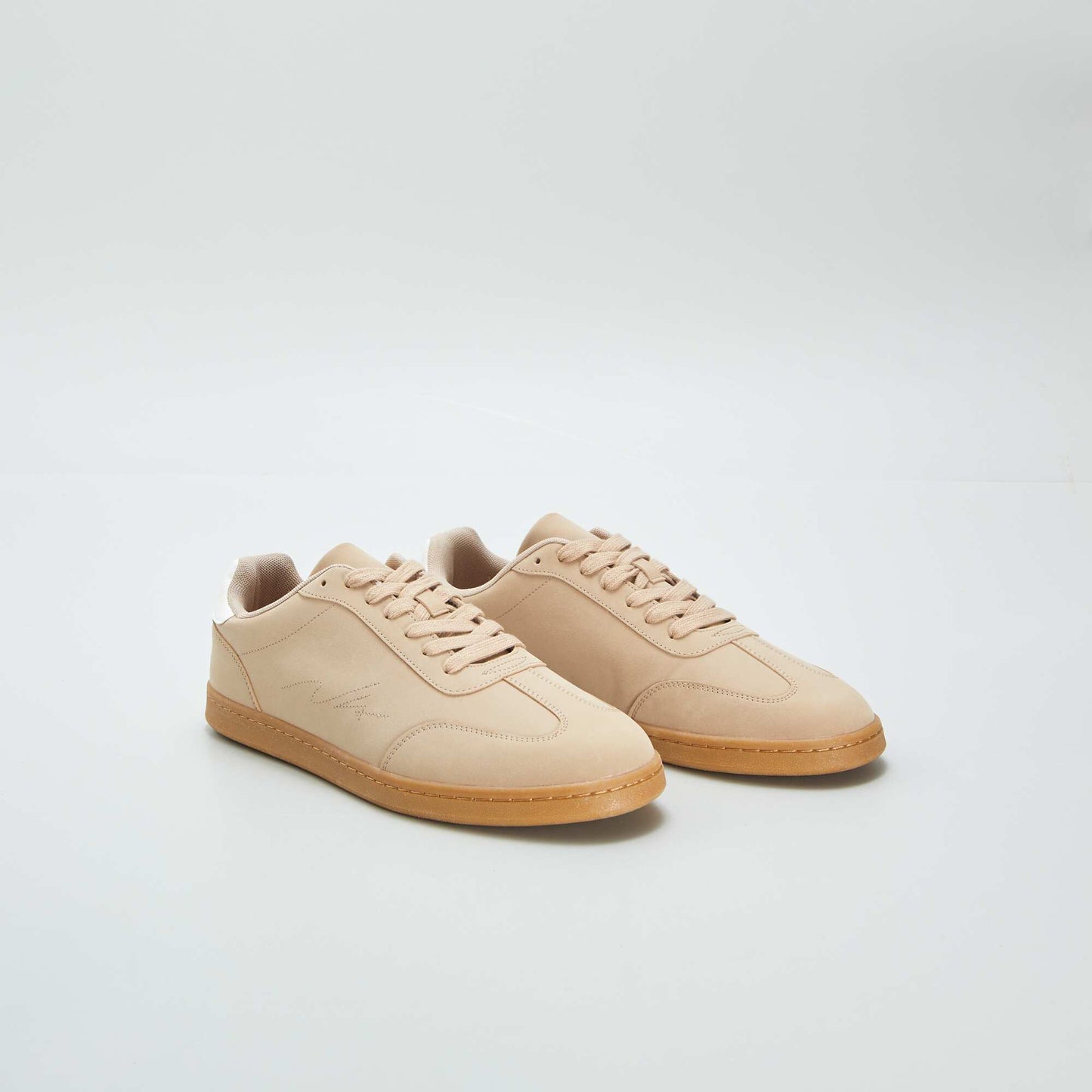 Baskets basses beige