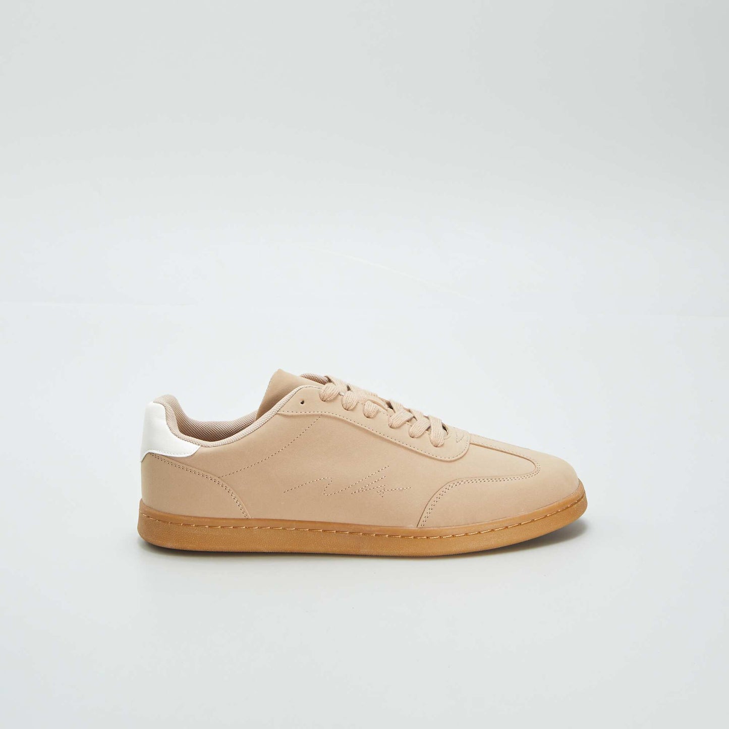 Baskets basses beige