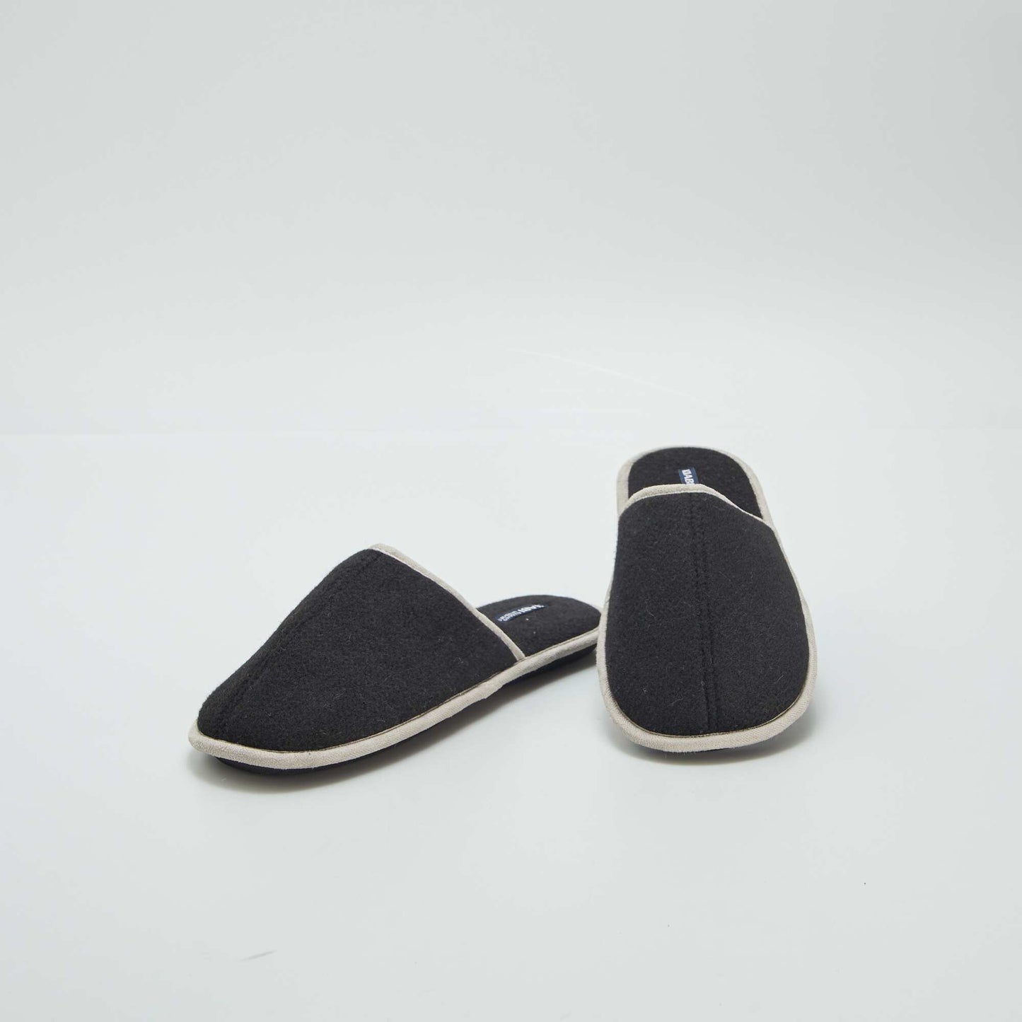 Chaussons mules noir