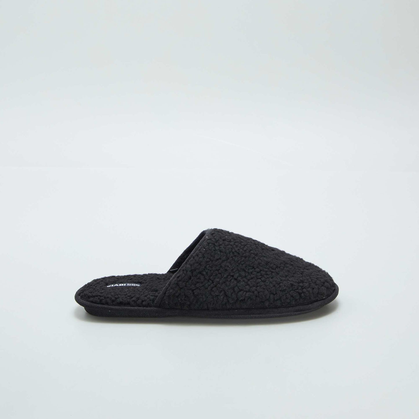 Chaussons en sherpa Noir