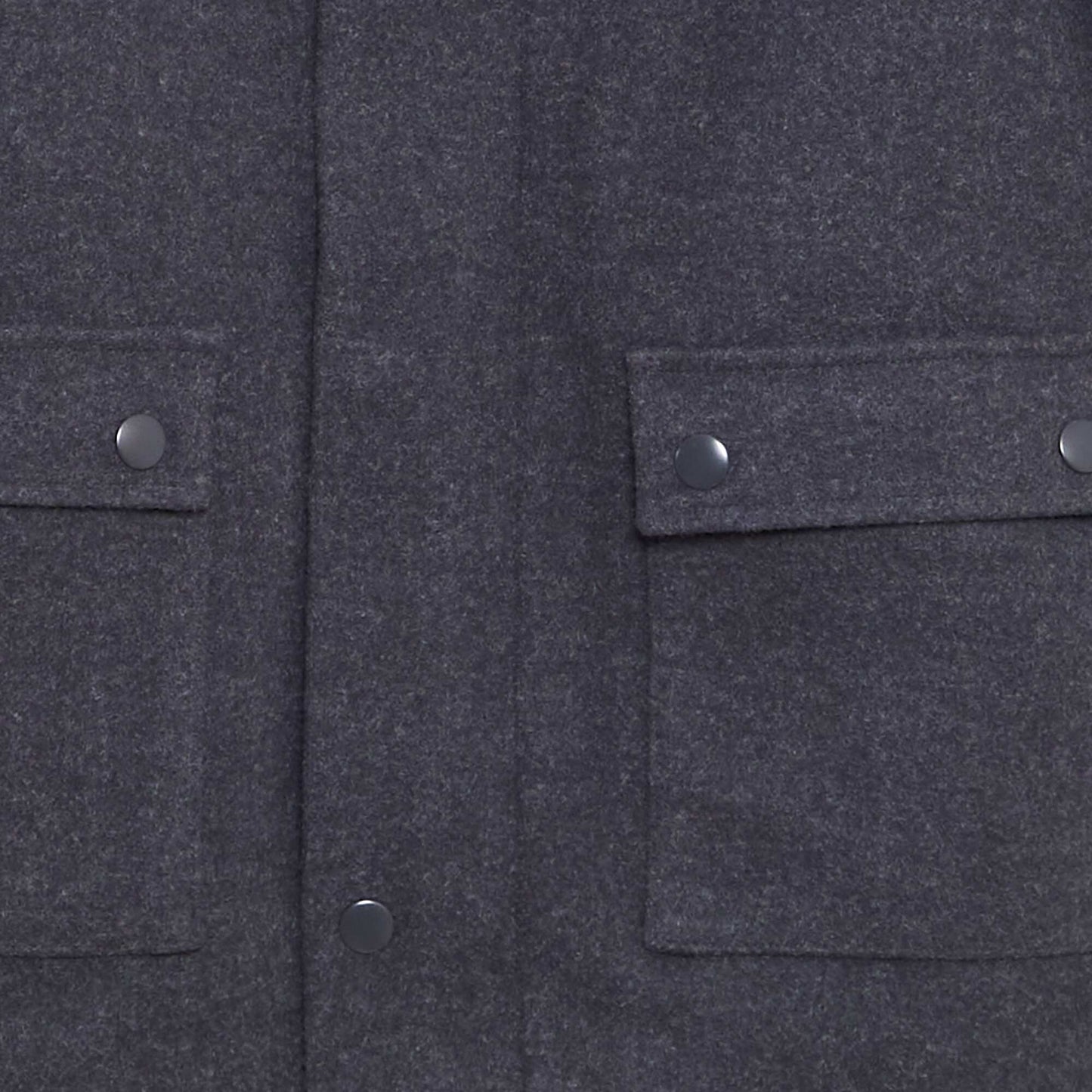 Manteau façon lainage Gris foncé