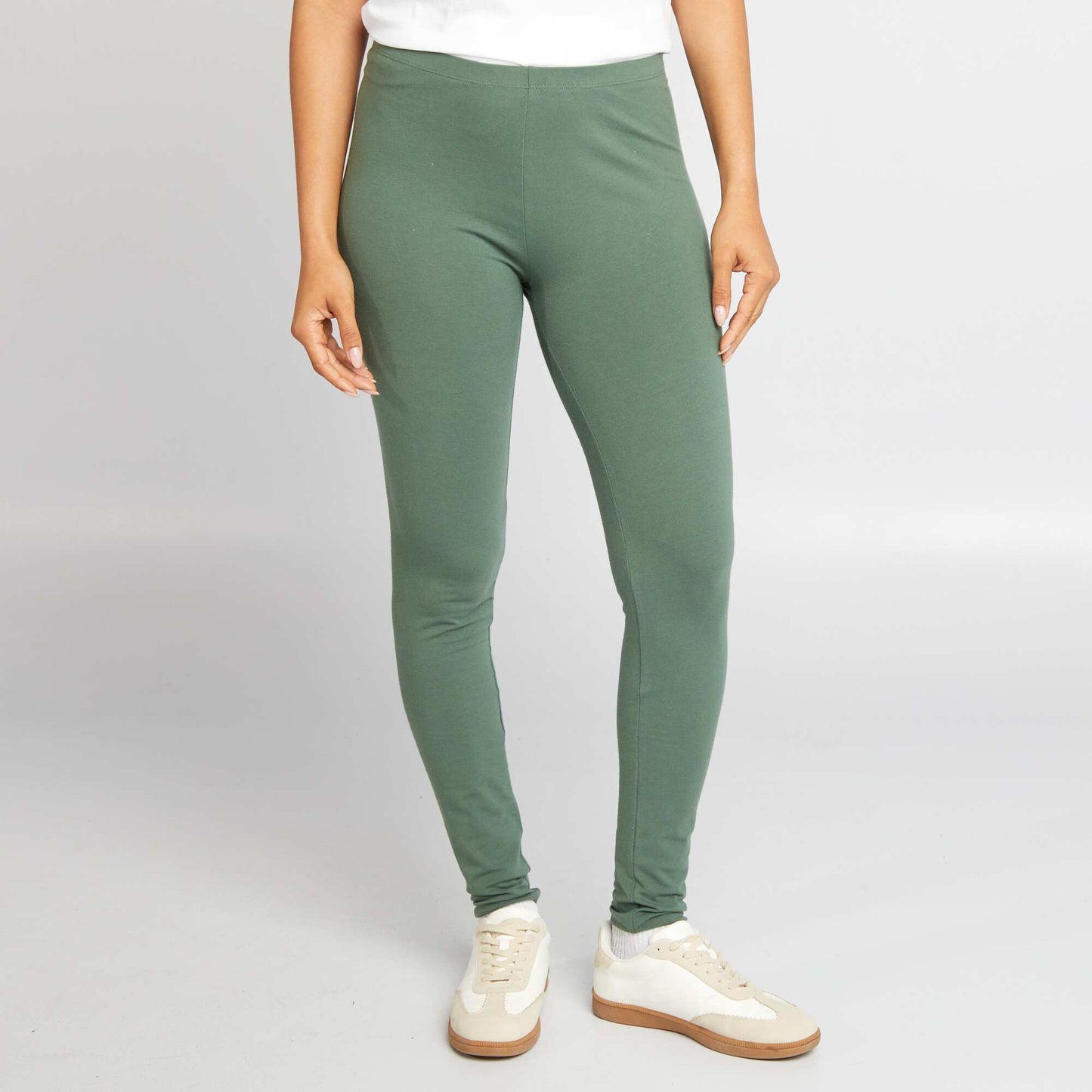 Legging basique long Vert