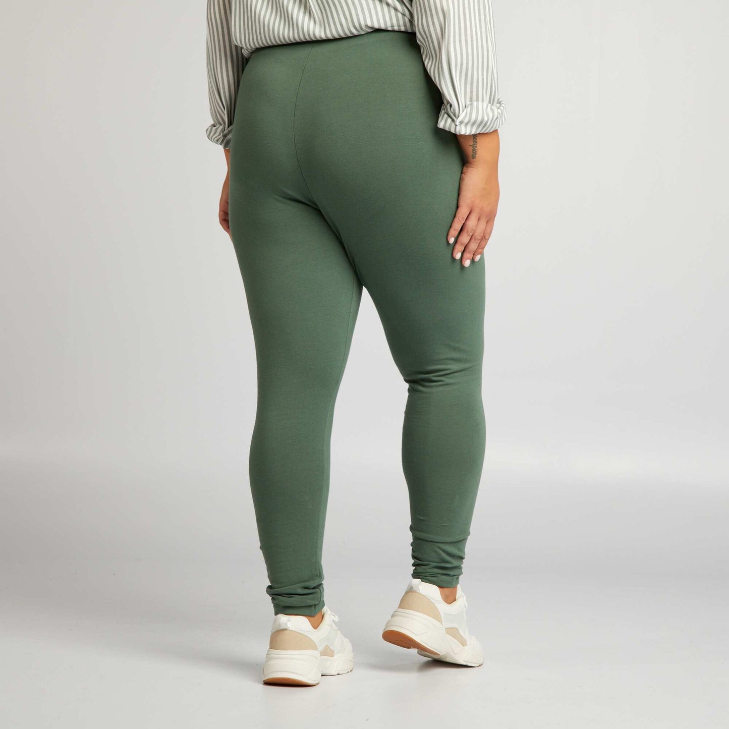 Legging en maille stretch VERT