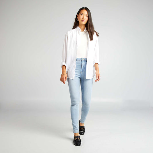 Jean skinny taille haute - L30 Triple stone