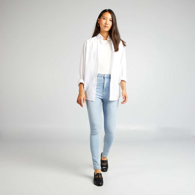 Jean skinny taille haute - L30 Triple stone