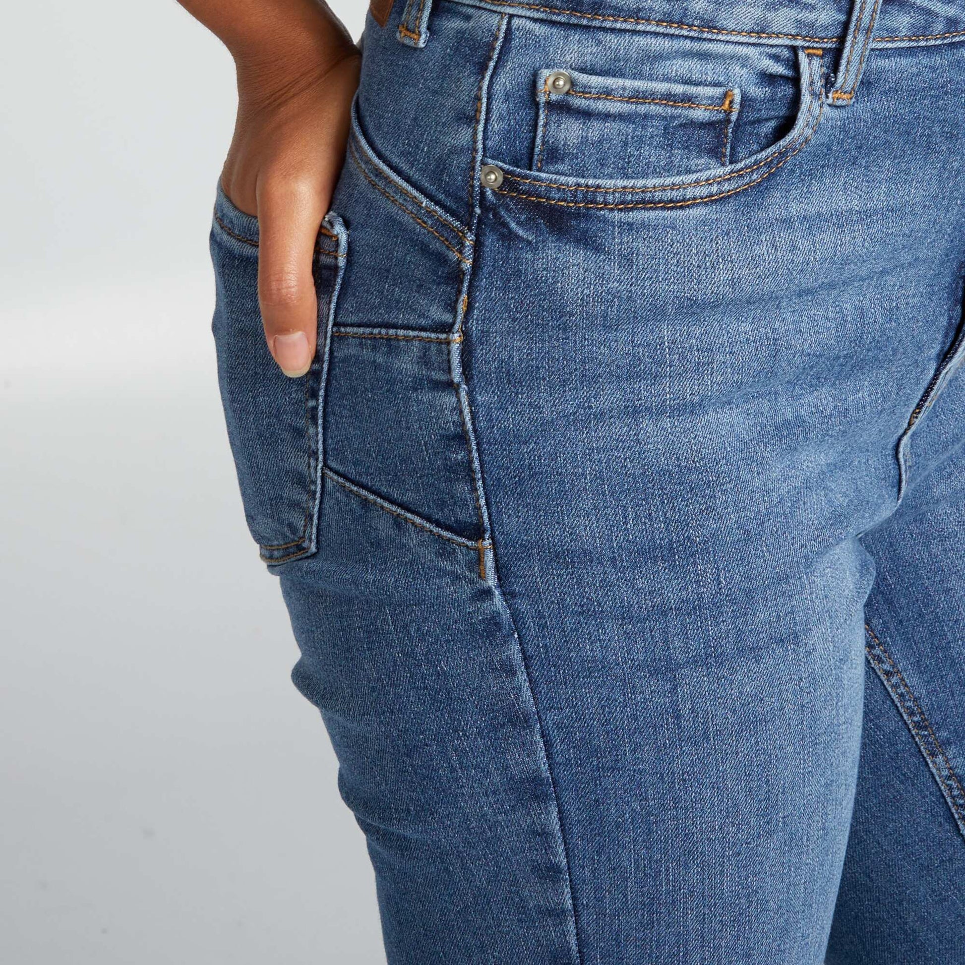 Jean skinny à taille haute - L30 STONE