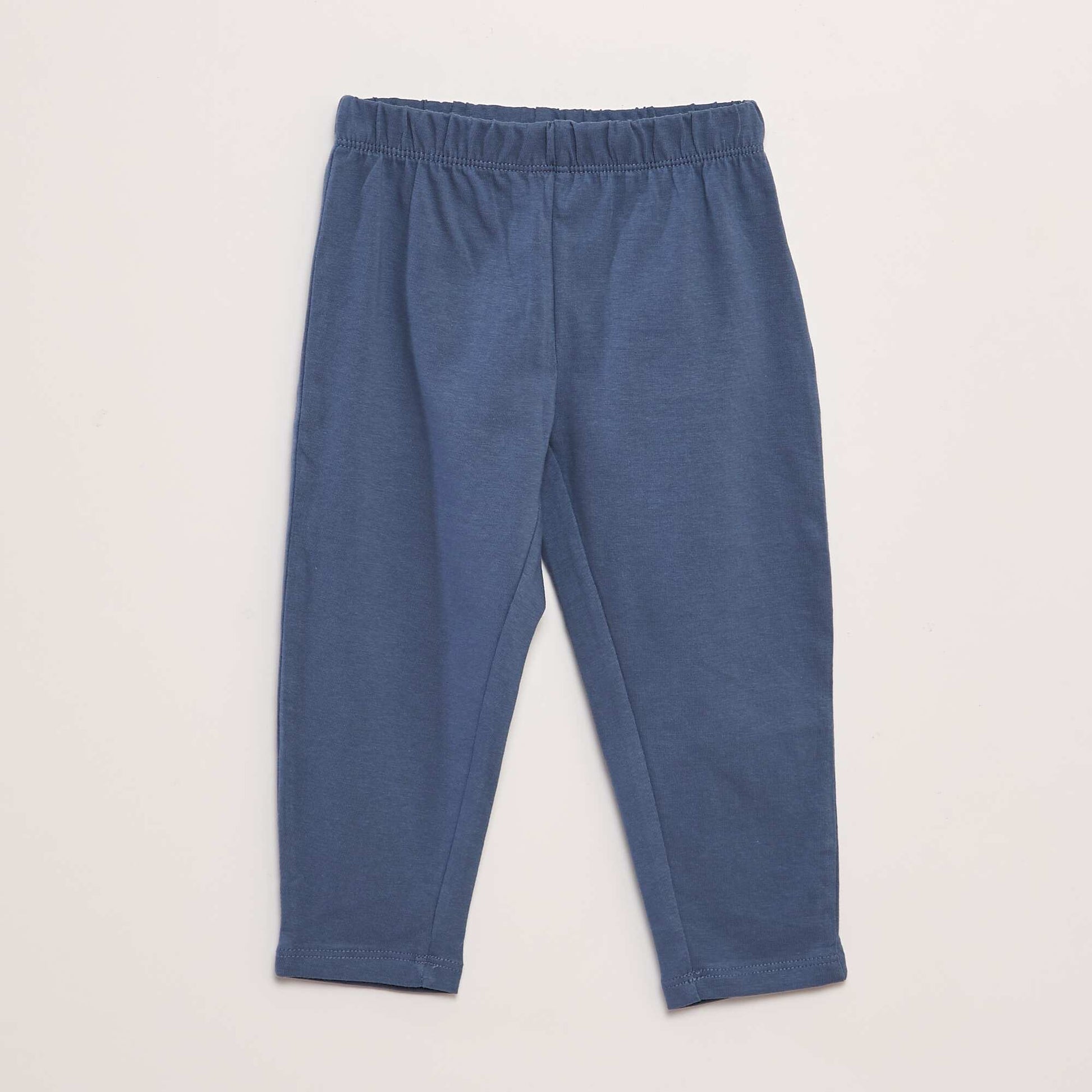Pyjama long 2 pi ces imprim Bleu gris