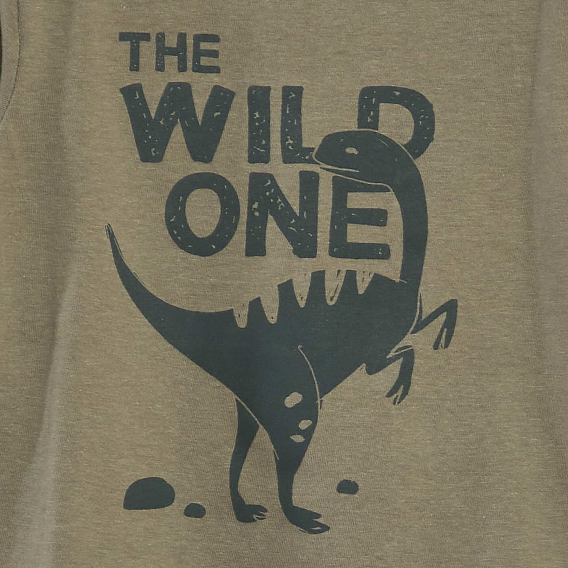 Pyjama long 2 pi ces imprim Kaki dinosaure