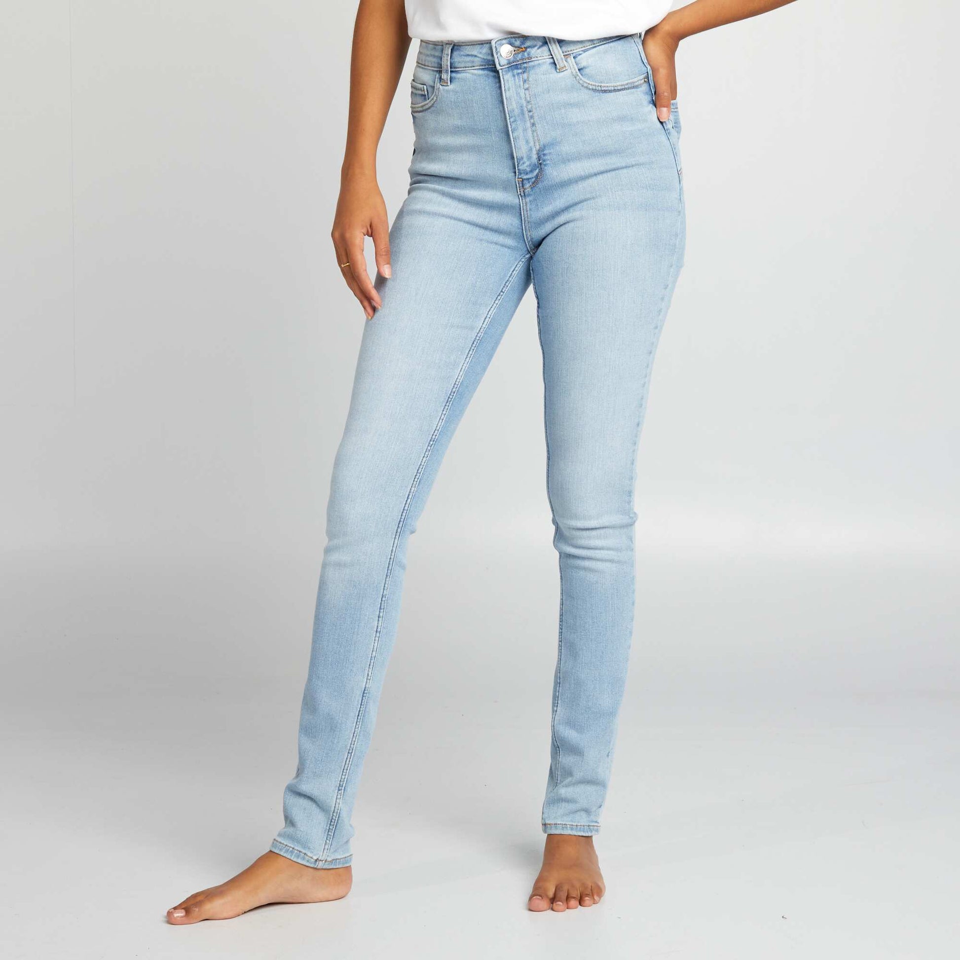 Jean skinny - L34 BLEU CLAIR