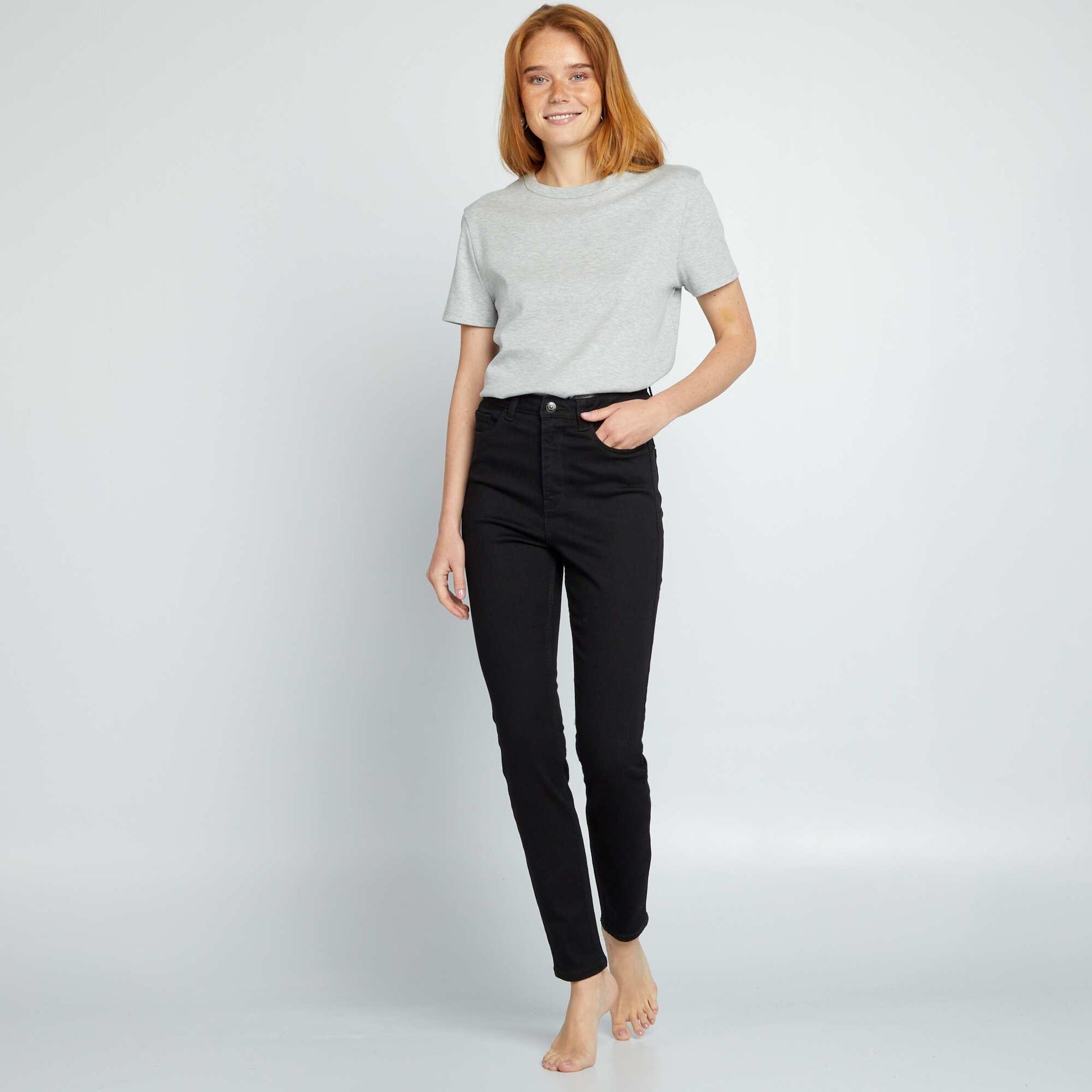 Jean skinny - L34 NOIR