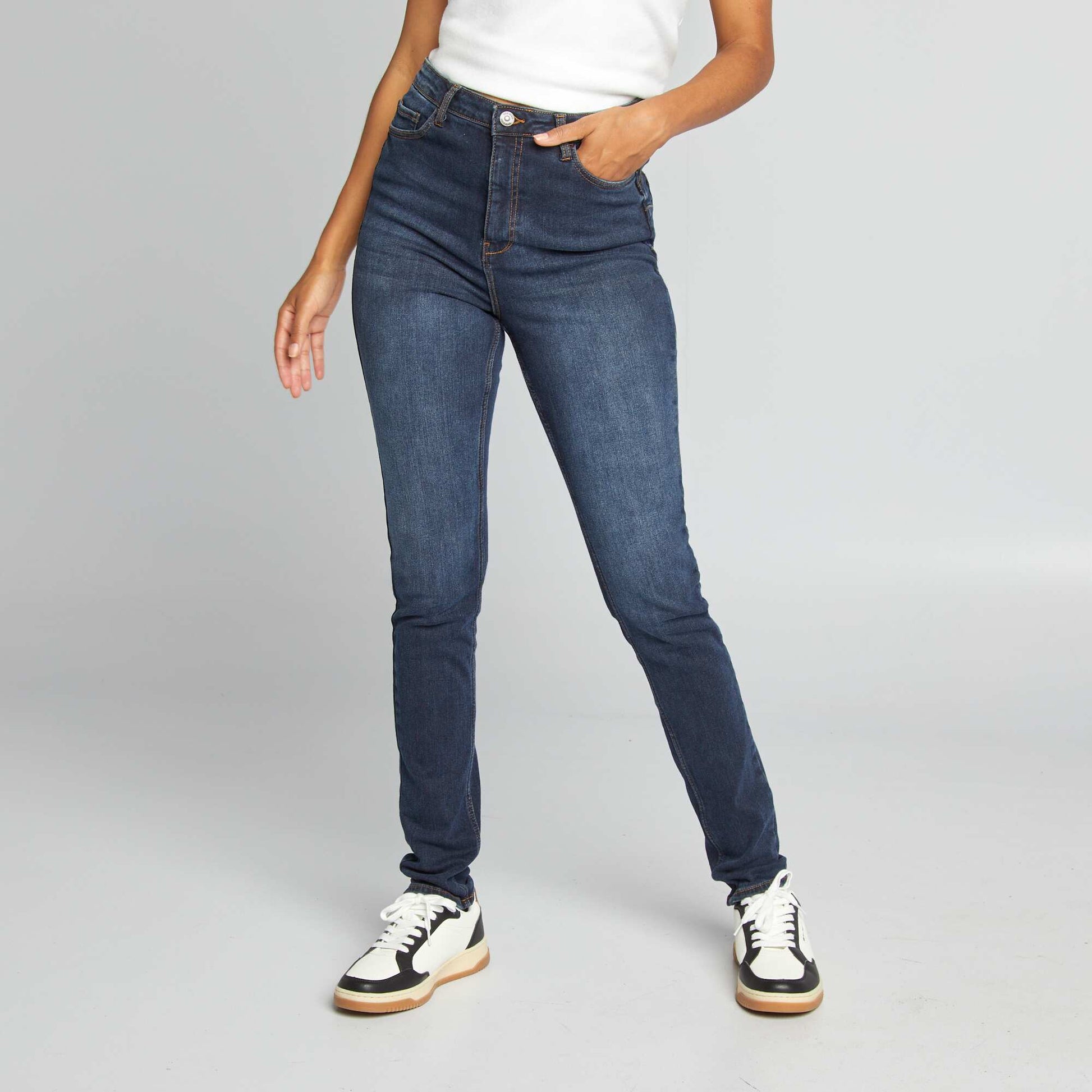 Jean skinny - L34 BLEU FONCé