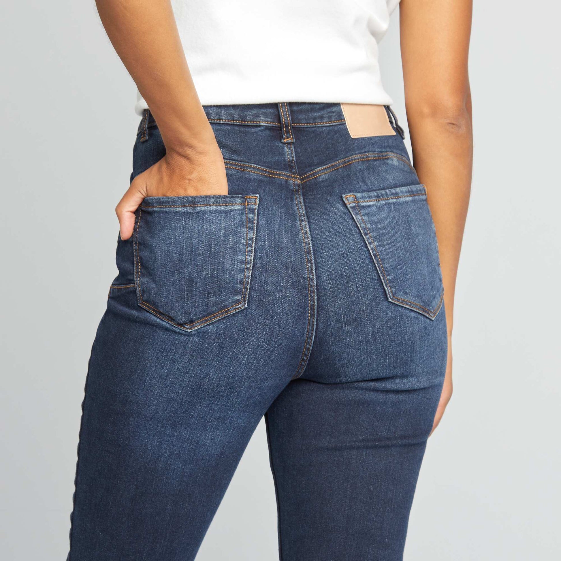 Jean skinny - L34 BLEU FONCé