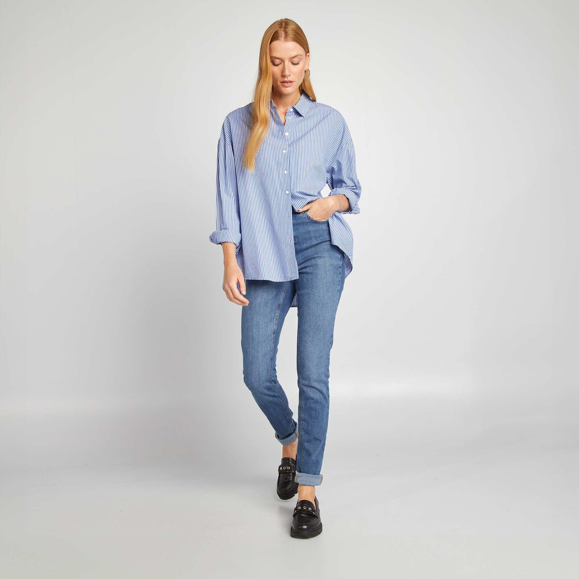 Jean skinny - L34 BLEU