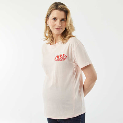 T-shirt d'allaitement avec imprimé ROSE