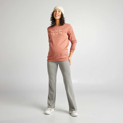 Legging bootcut de maternité GRIS
