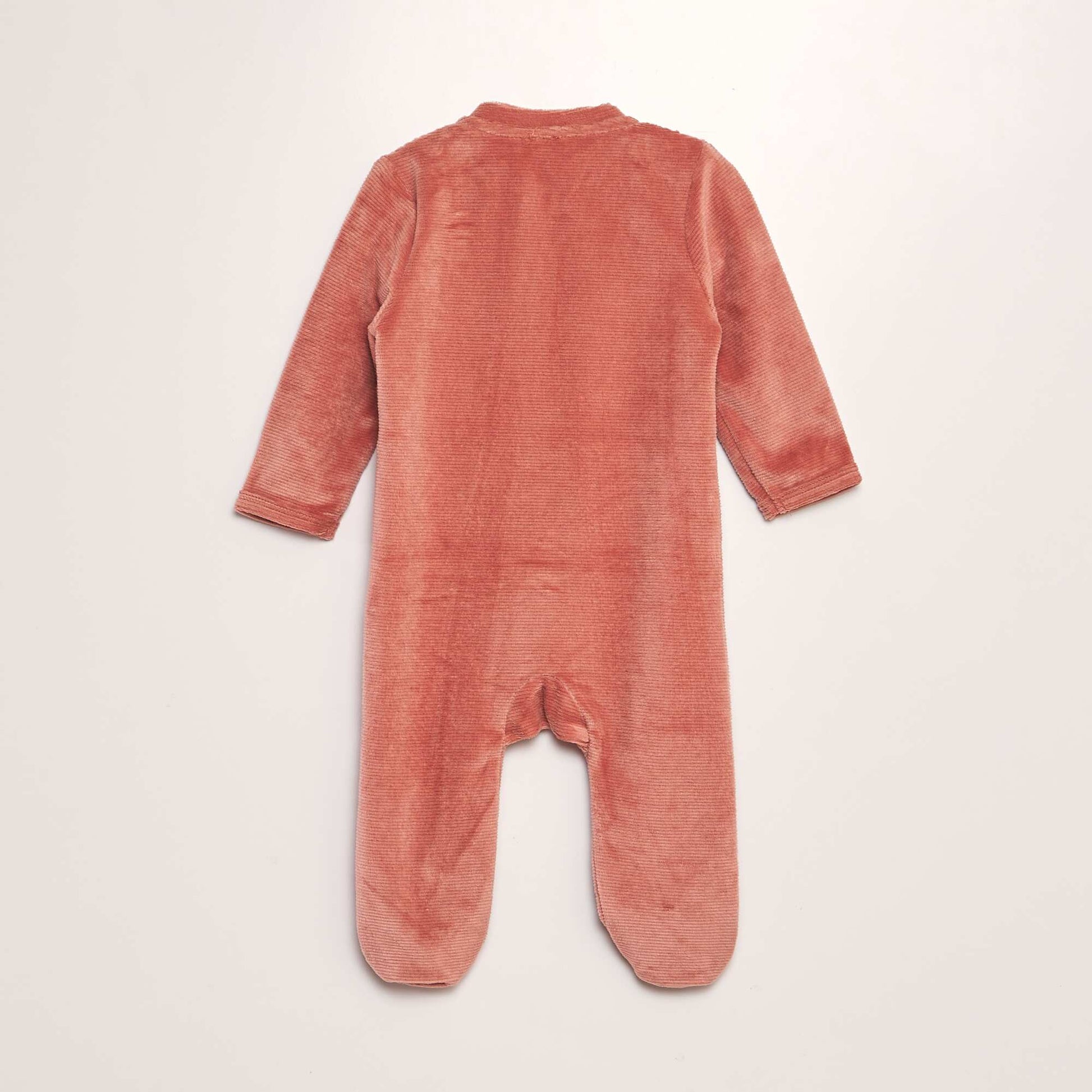 Pyjama dors-bien en velours c tel Rose