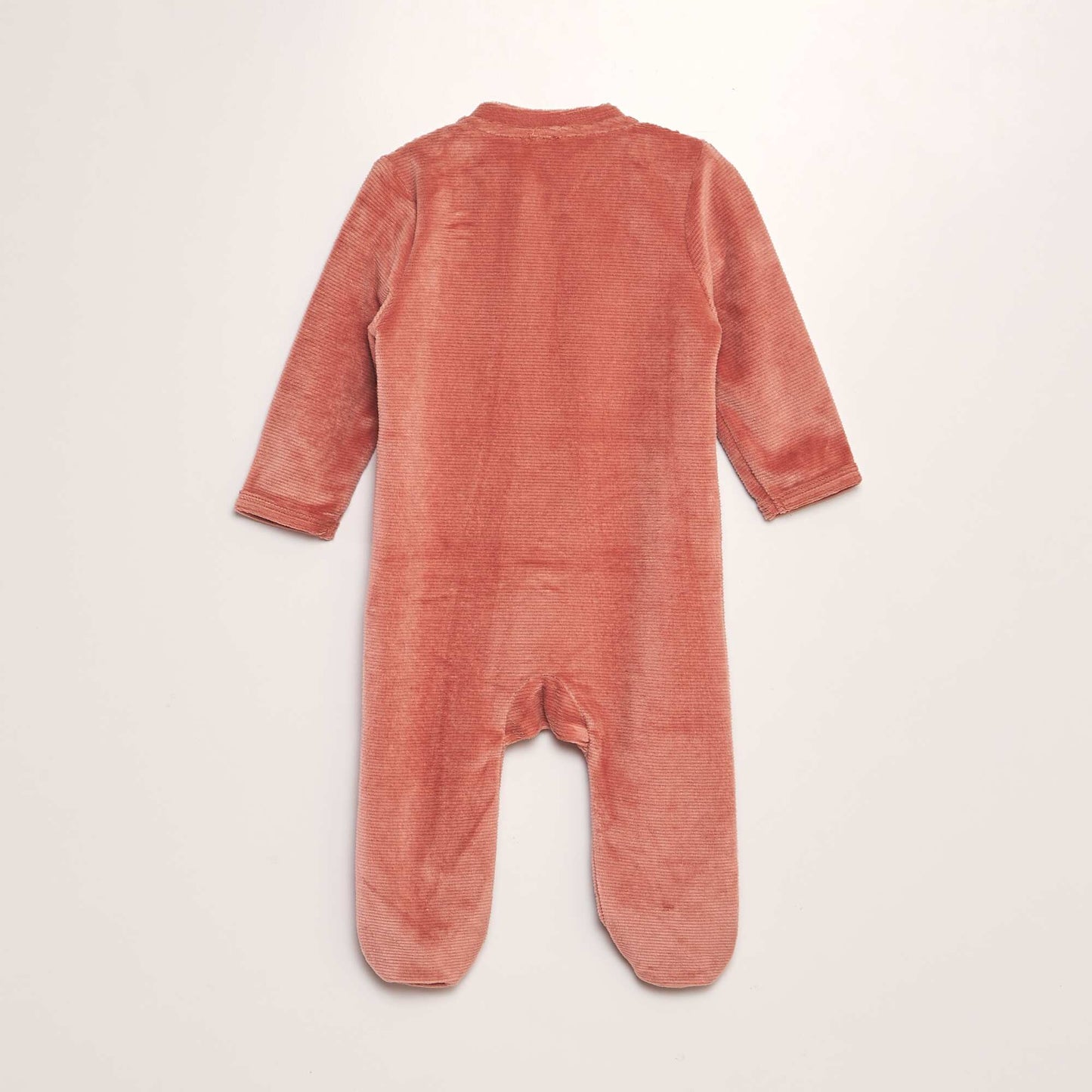 Pyjama dors-bien en velours c tel  Rose