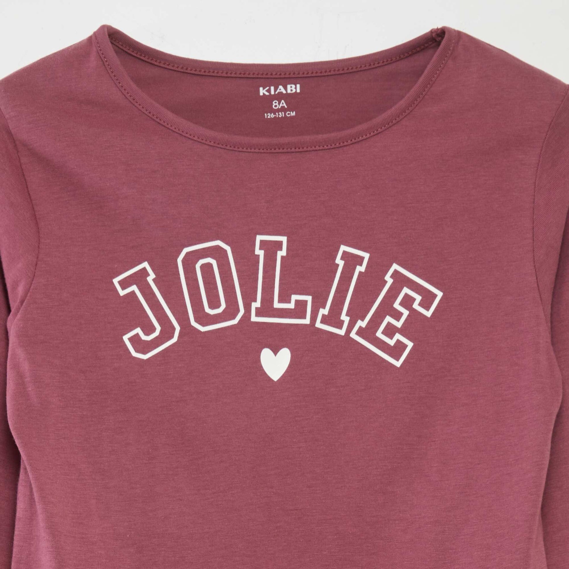 Ensemble pyjama t-shirt + pantalon - 2 pi ces Rose