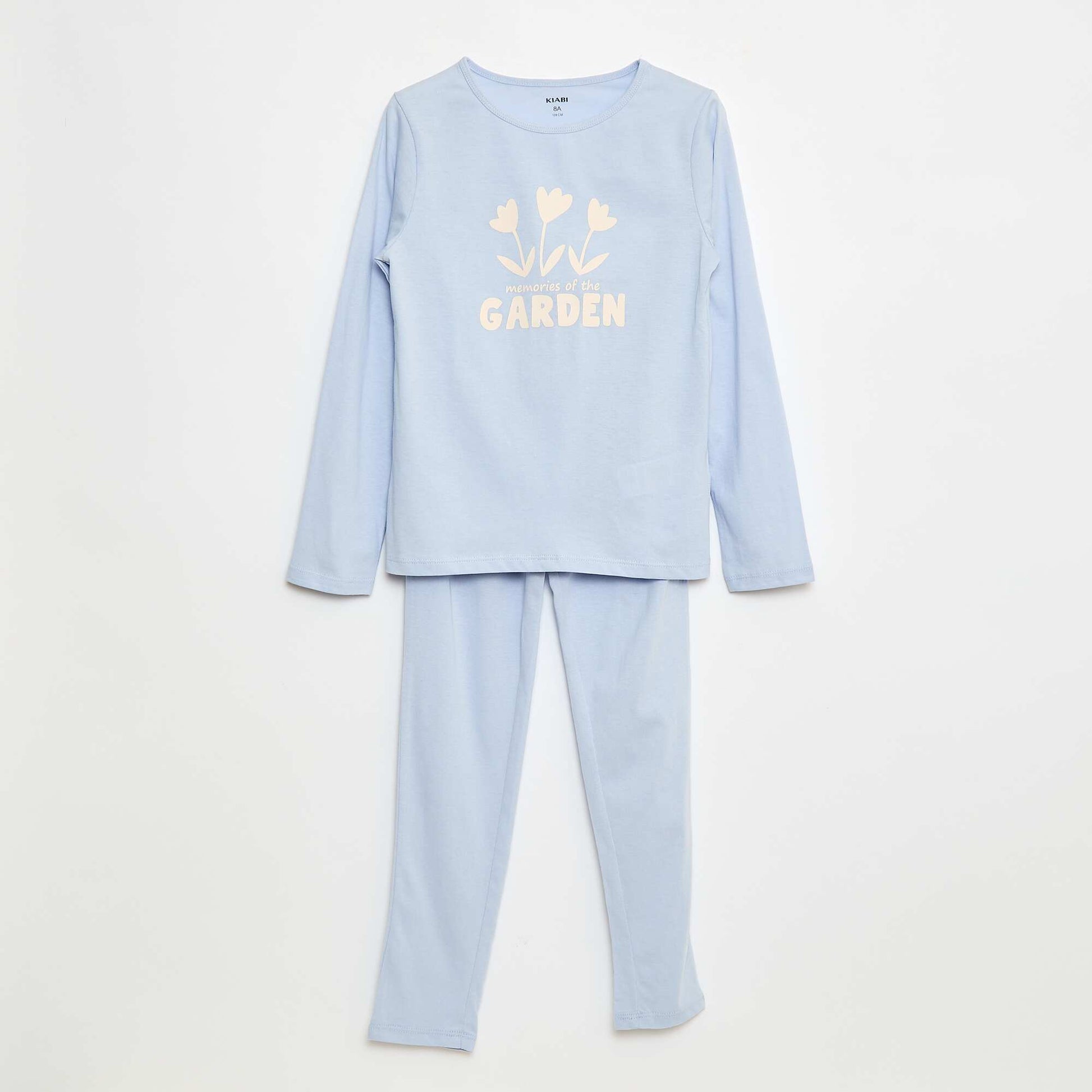Ensemble pyjama t-shirt + pantalon - 2 pièces BLEU