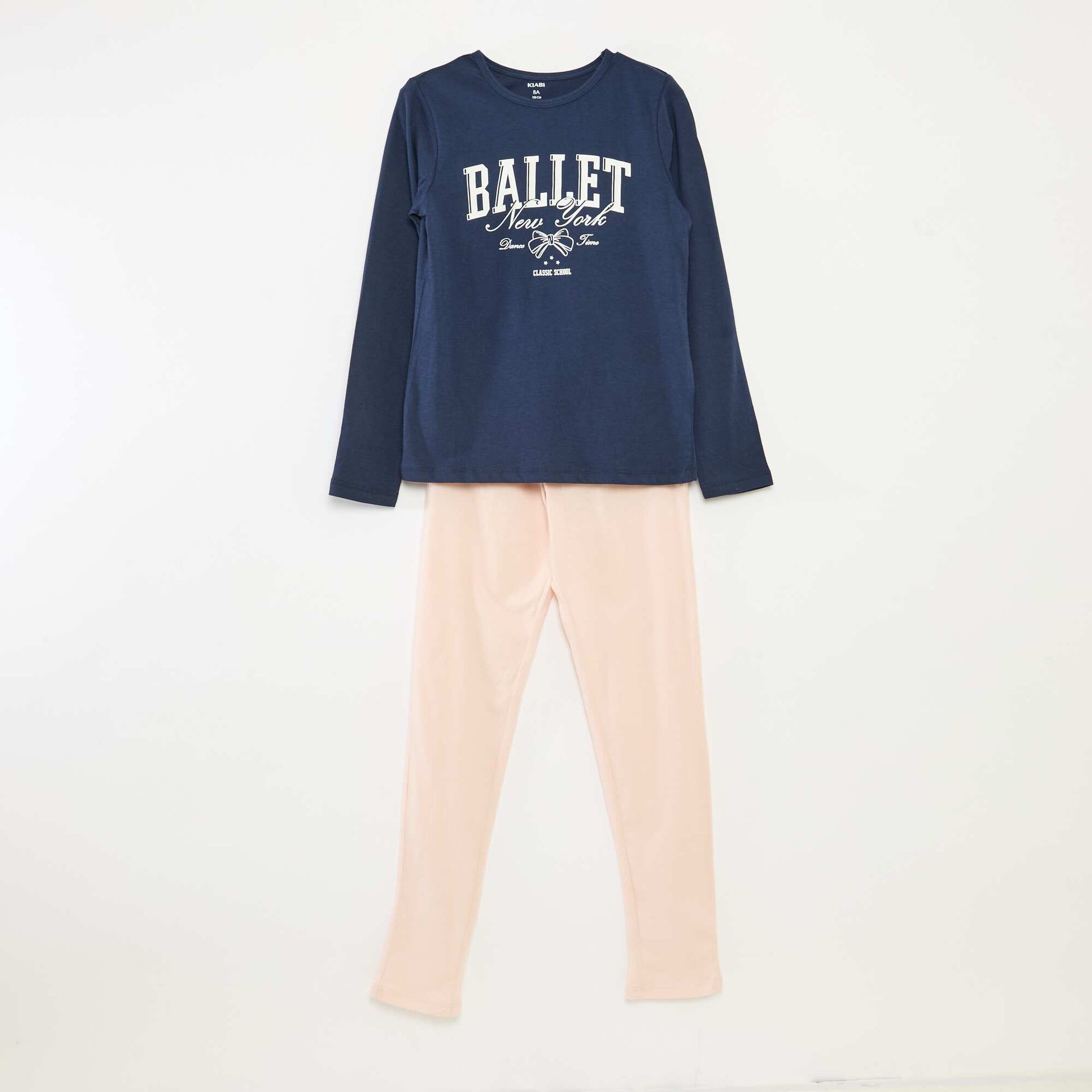 Ensemble pyjama t-shirt + pantalon - 2 pièces BLEU