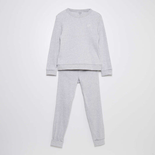 Ensemble pyjama 2 pi ces Gris