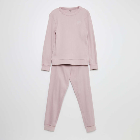 Ensemble pyjama 2 pi ces Rose