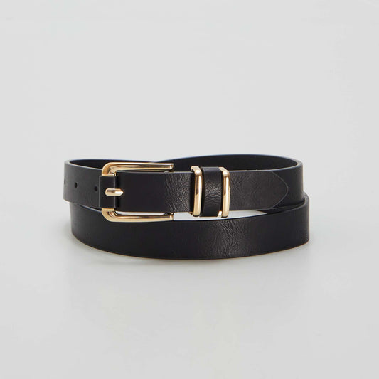 Ceinture fine Noir