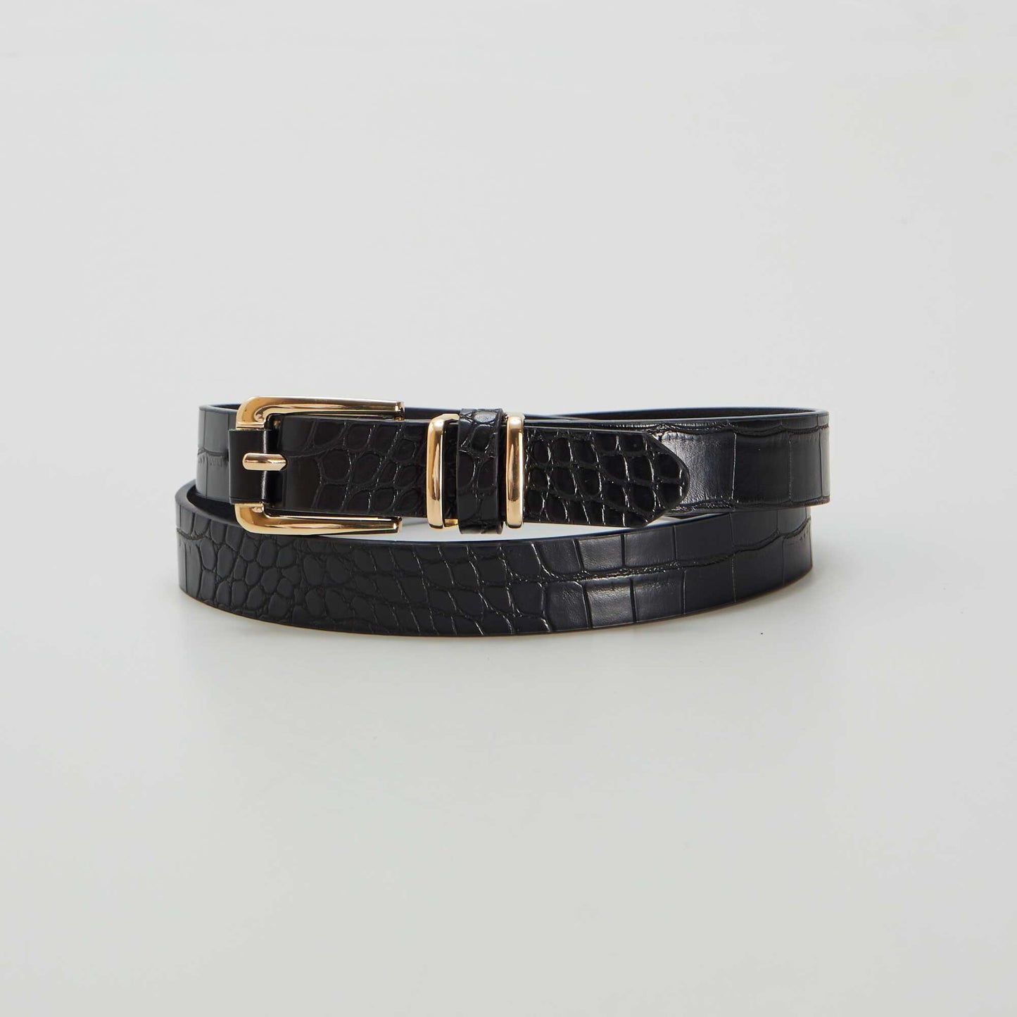 Ceinture fine Noir