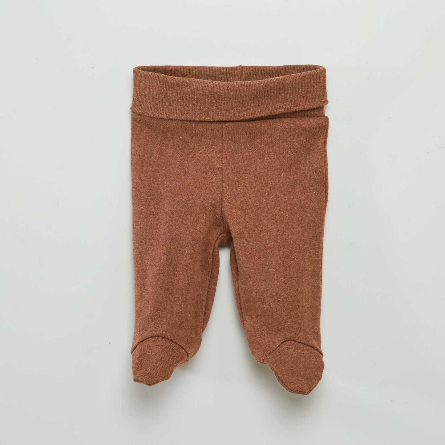 Ensemble body + pantalon avec pieds + bonnet Marron