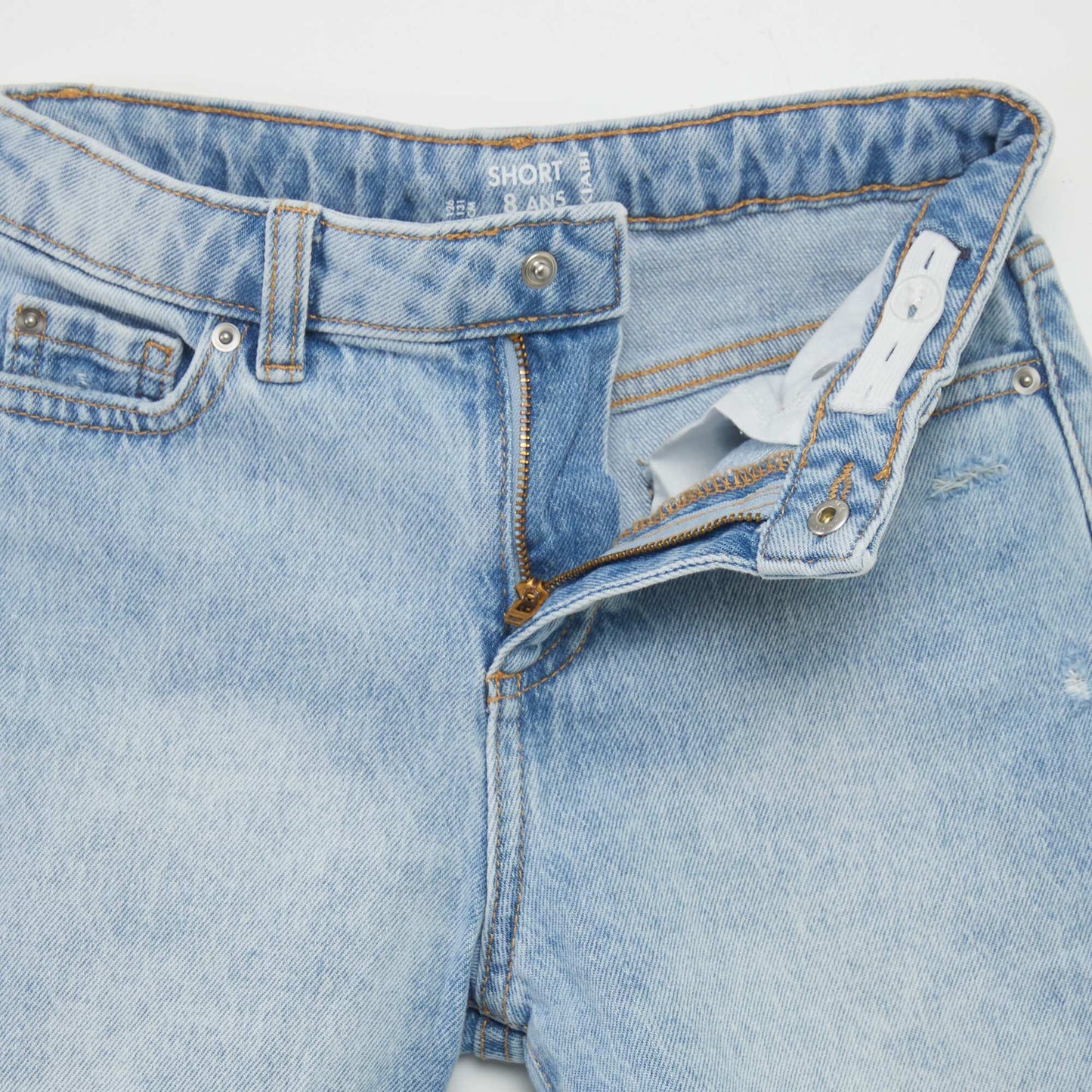 Short en jean effil Bleu