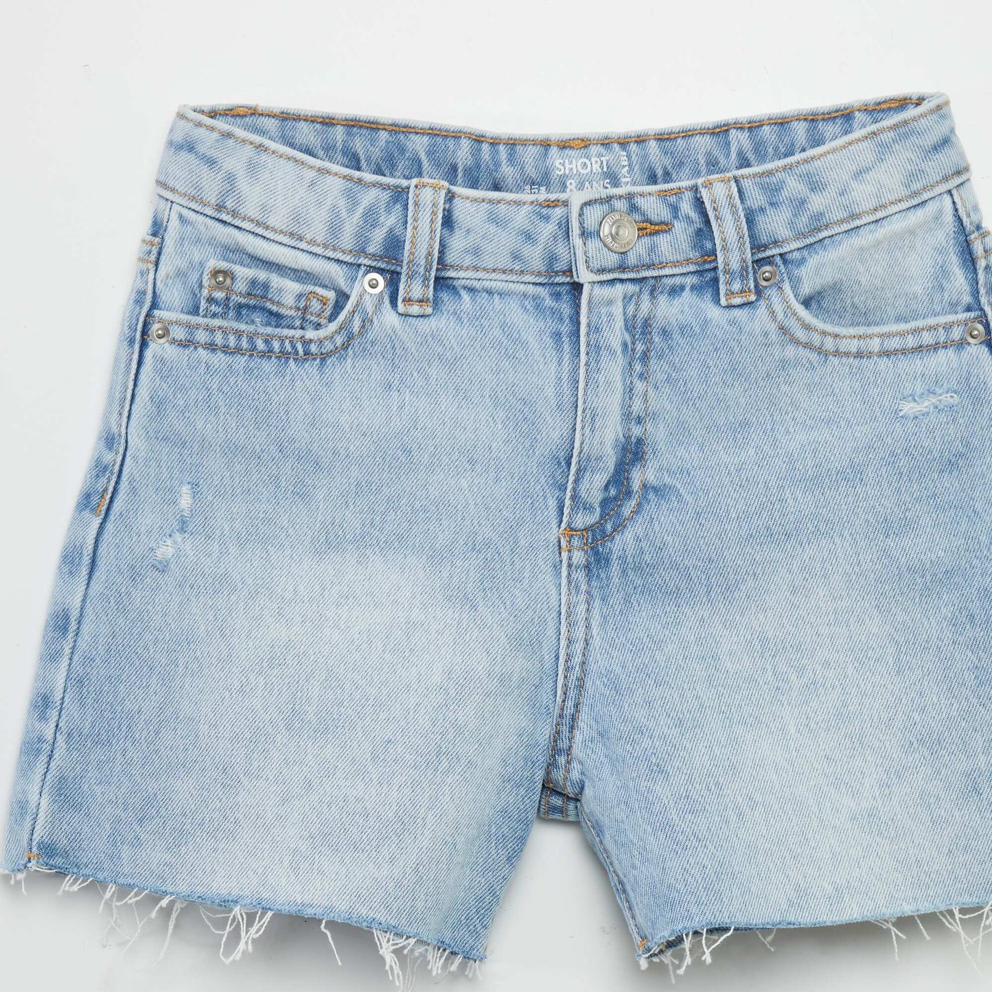 Short en jean effil Bleu