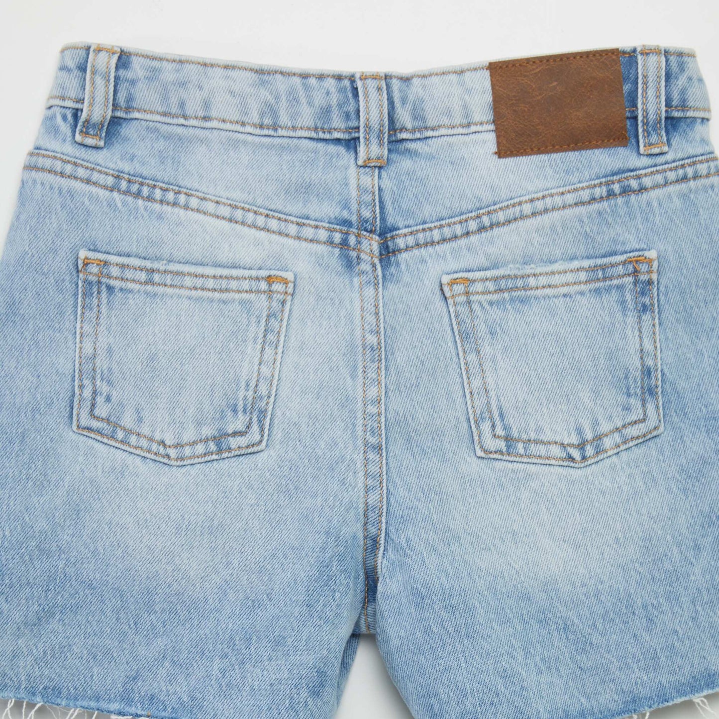 Short en jean effil Bleu