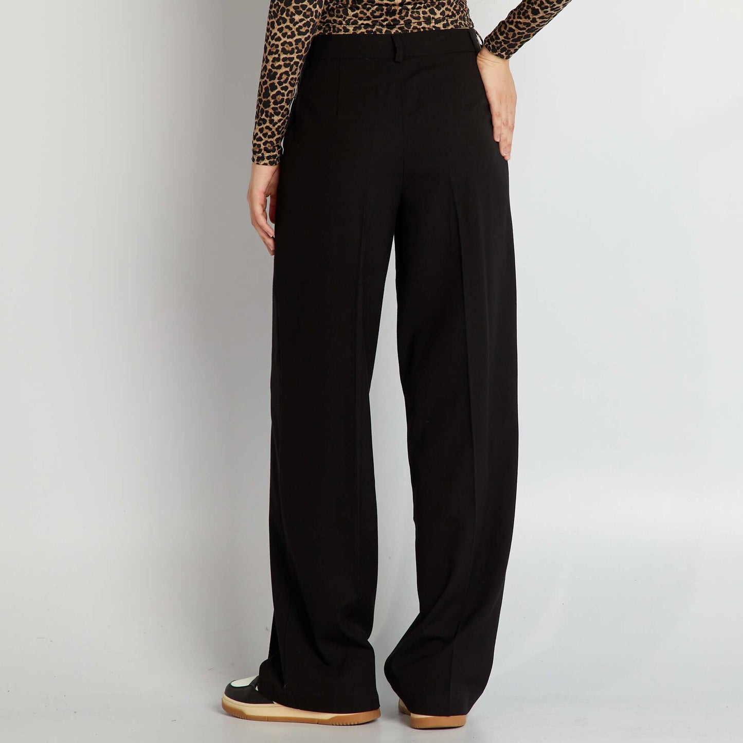 Pantalon large ray  noir