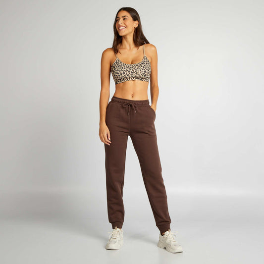 Pantalon de jogging Marron