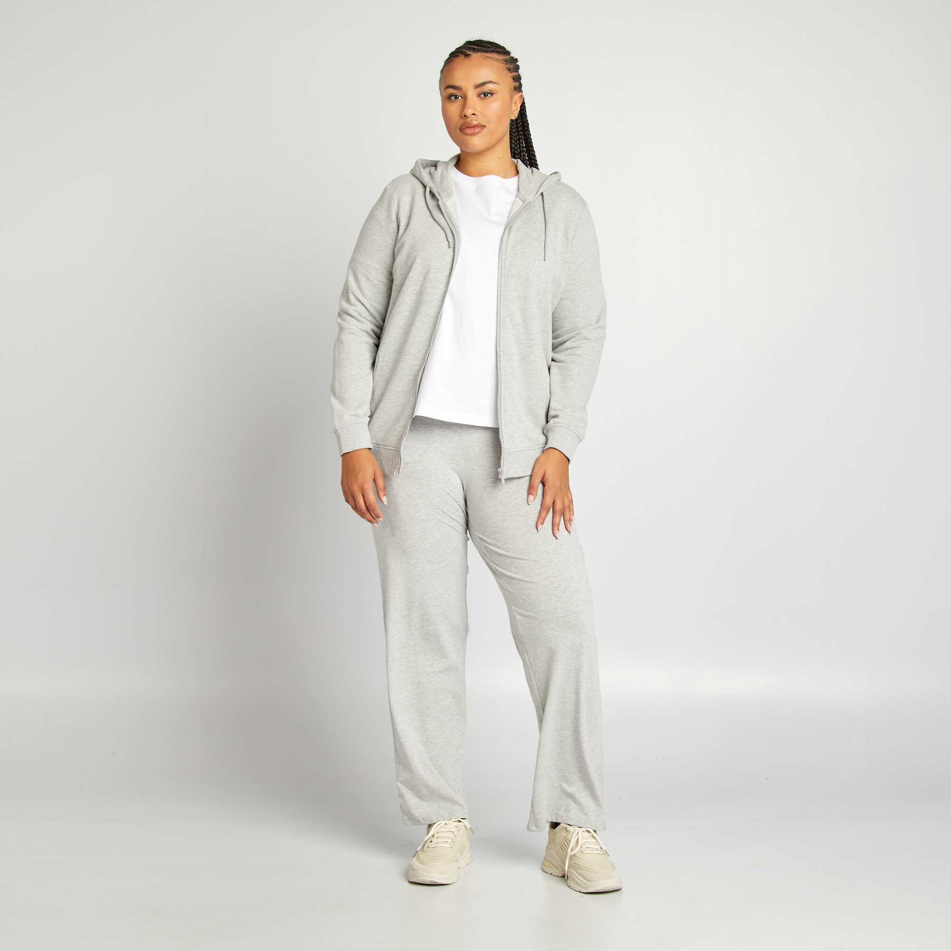 Pantalon confort fin GRIS
