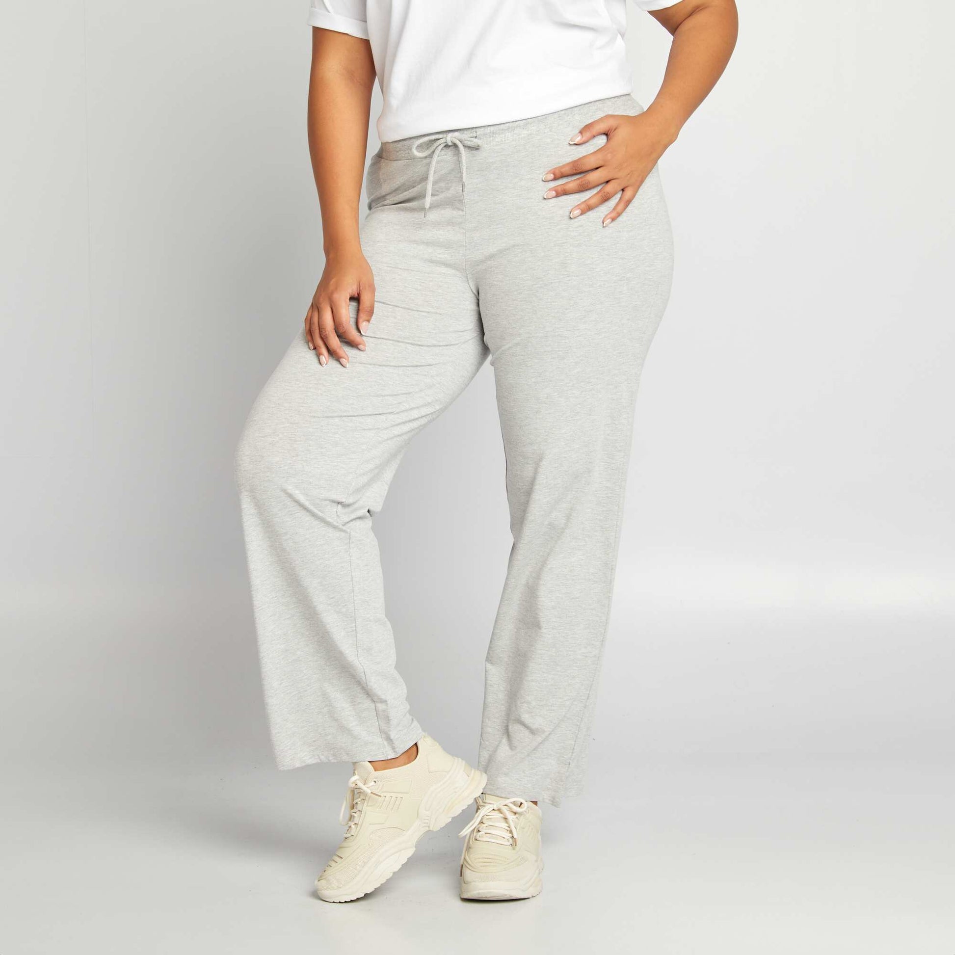 Pantalon confort fin GRIS