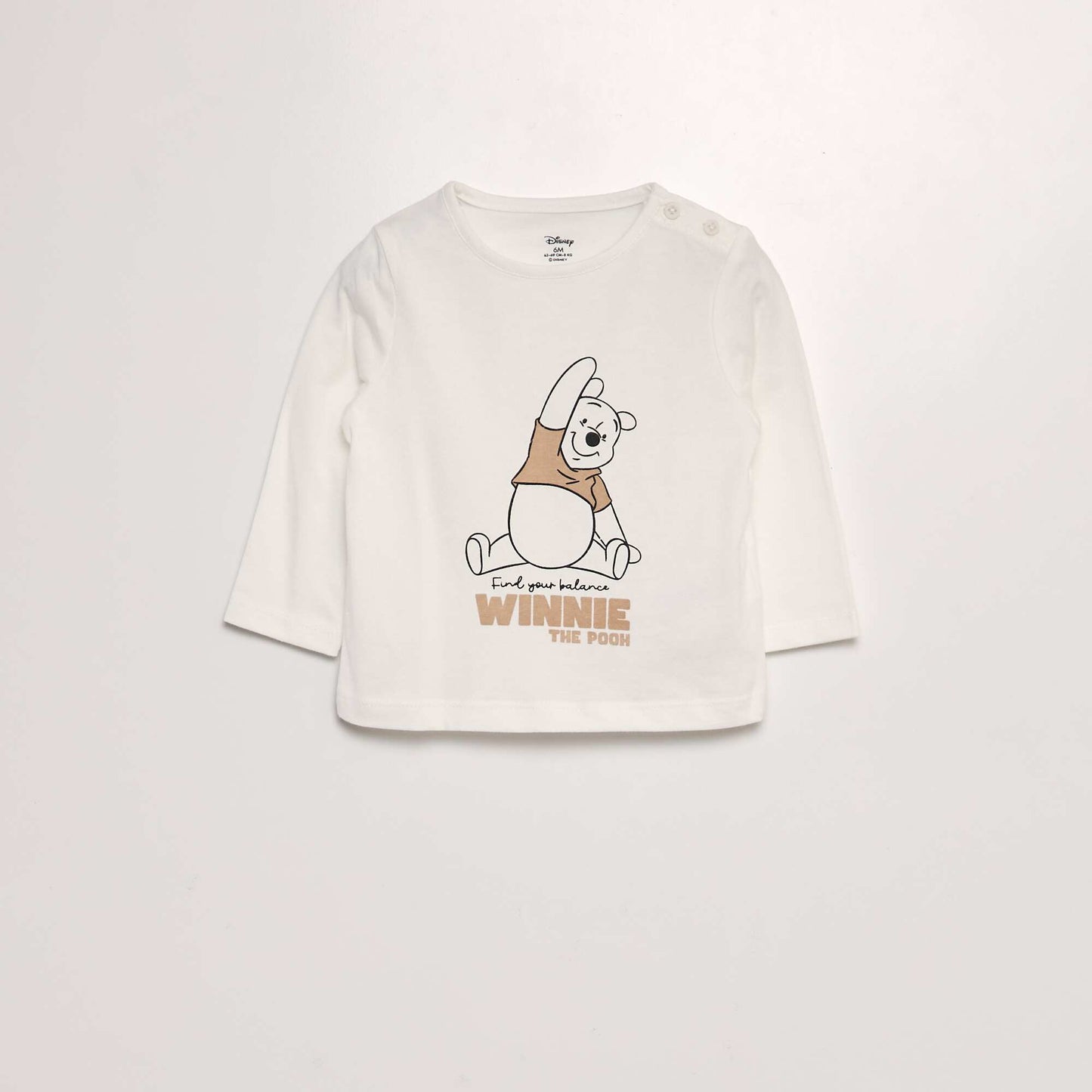 Ensemble 'Winnie' t-shirt + sweat + pantalon - 3 pi ces Beige