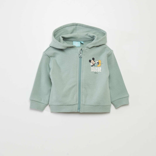 Sweat zipp    capuche 'Mickey' de 'Disney' Blanc