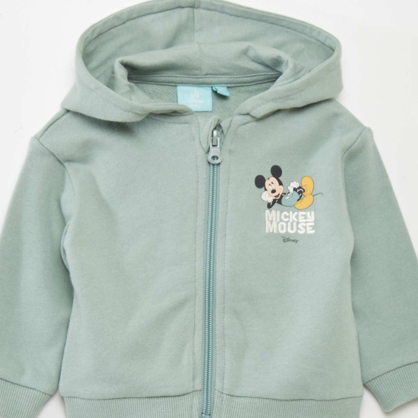 Sweat zipp    capuche 'Mickey' de 'Disney' Blanc