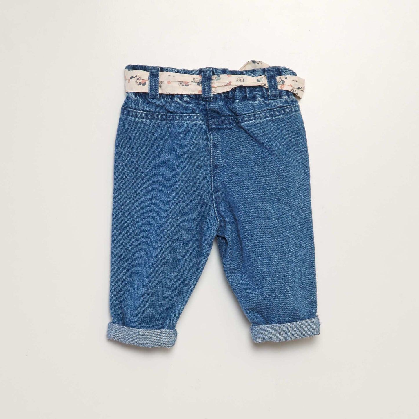 Pantalon denim paperbag 'Minnie' Denim