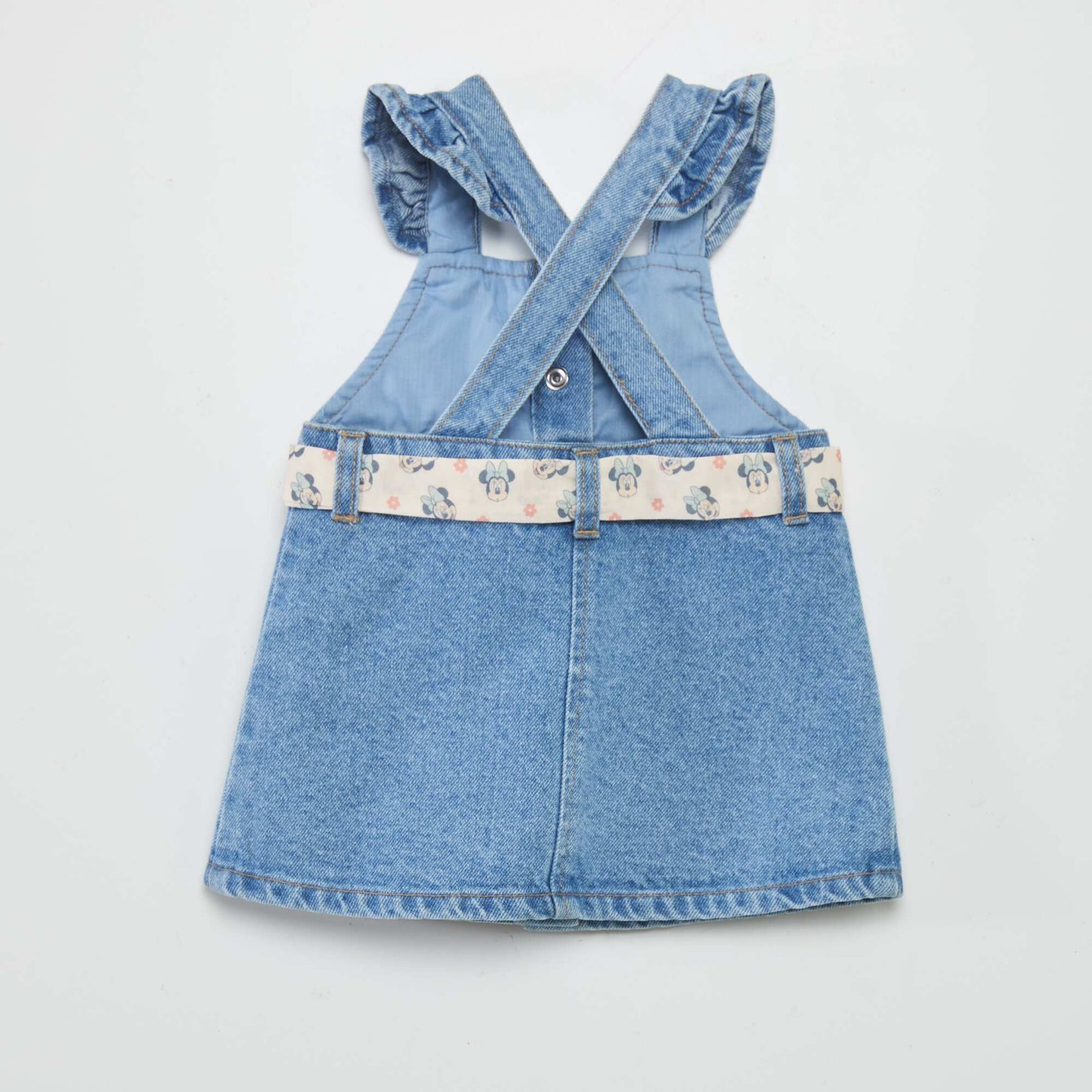 Robe salopette en jean 'Minnie' 'Disney' Bleu