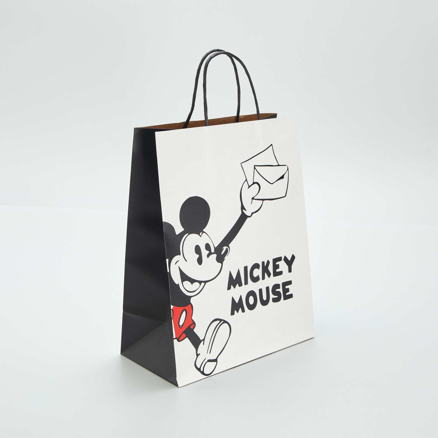 Sac cadeau en papier 'Mickey' Blanc