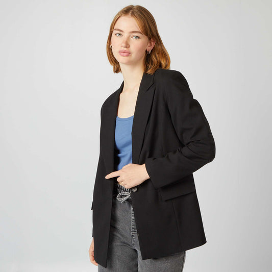 Veste blazer oversize noir