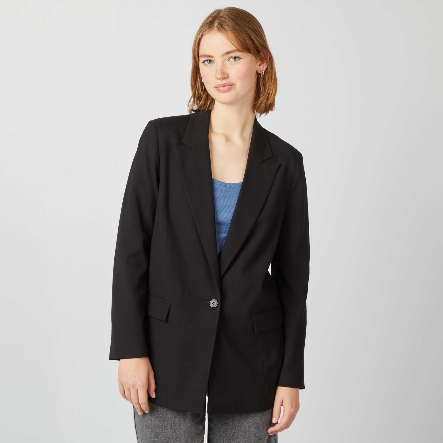 Veste blazer oversize noir