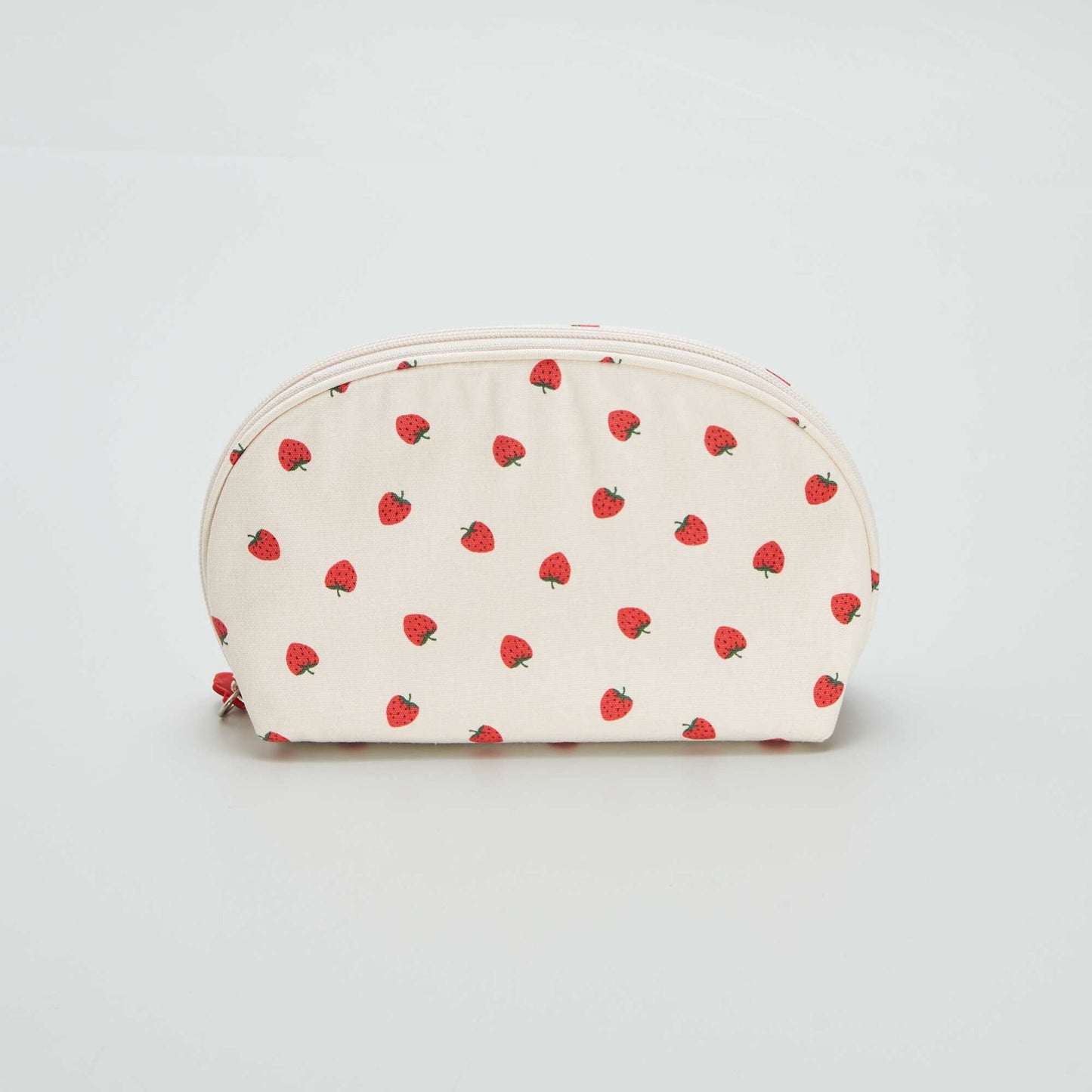 Trousse en coton imprim e fruits Rouge