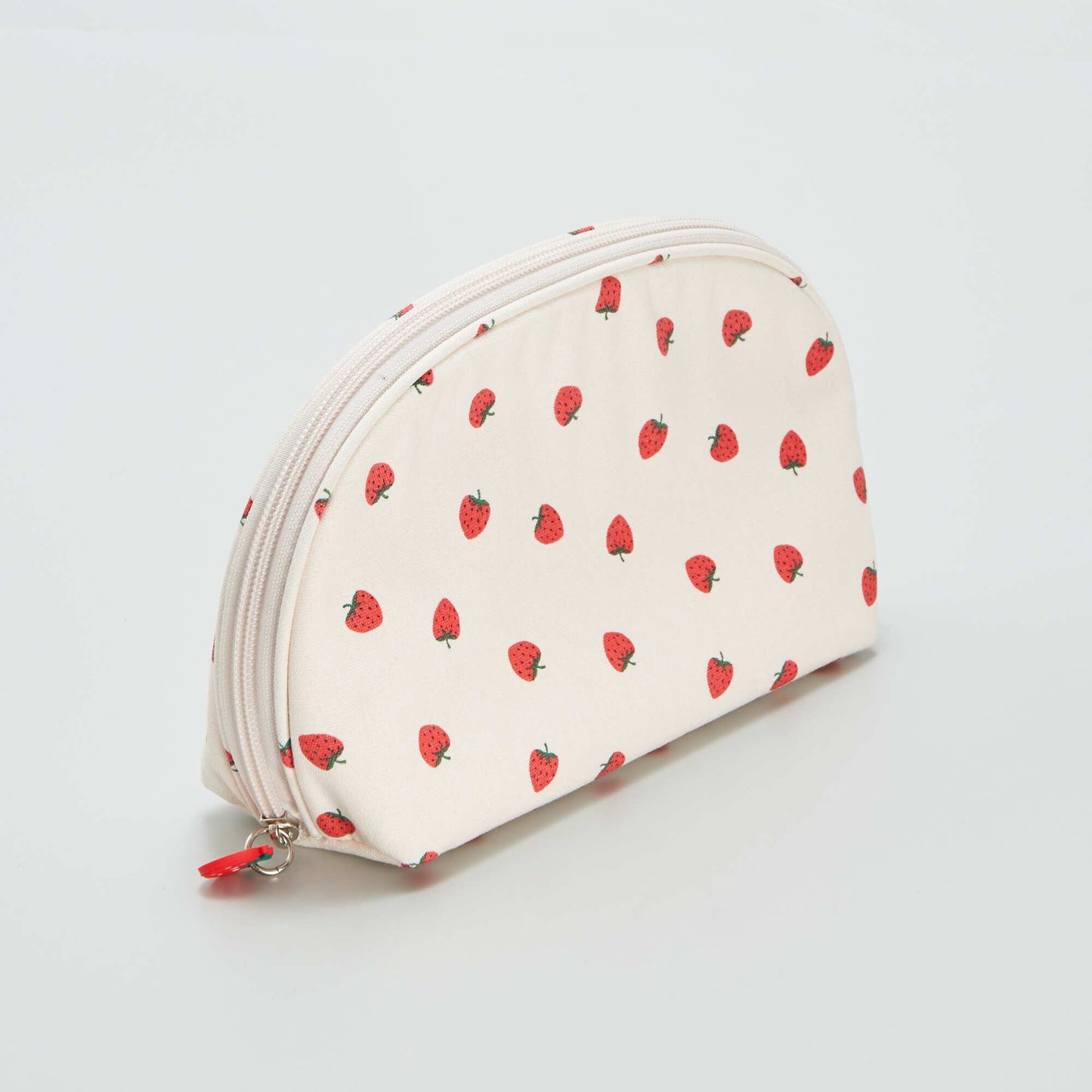 Trousse en coton imprim e fruits Rouge